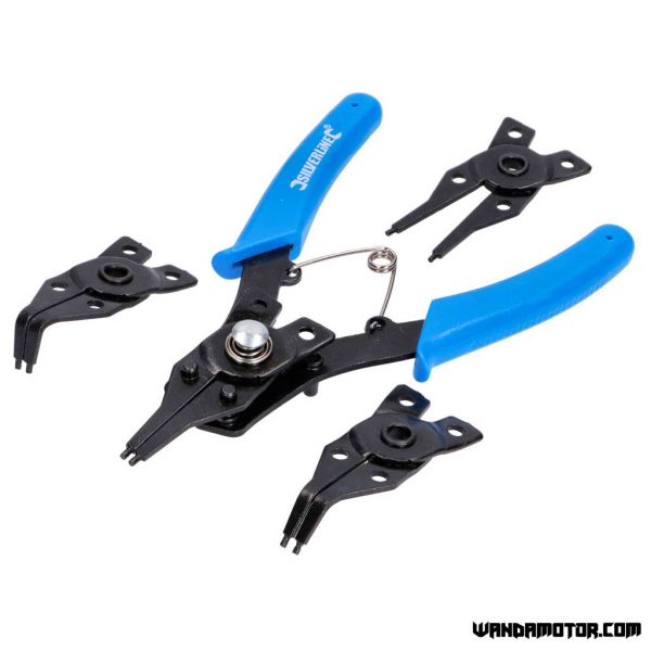 Circlip plier set 5pce 160 mm